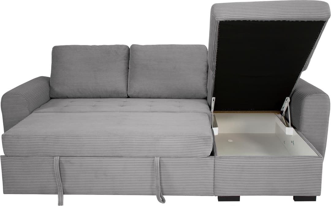 Trends by HG Ecksofa Poll L-Form | Grau