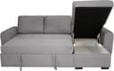 Trends by HG Ecksofa Poll L-Form | Grau 5