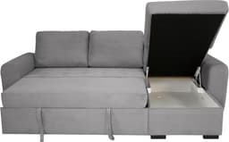 Trends by HG Ecksofa Poll L-Form | Grau