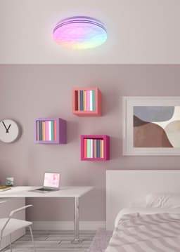 Reality Leuchten LED Deckenleuchte Tiger | Weiß