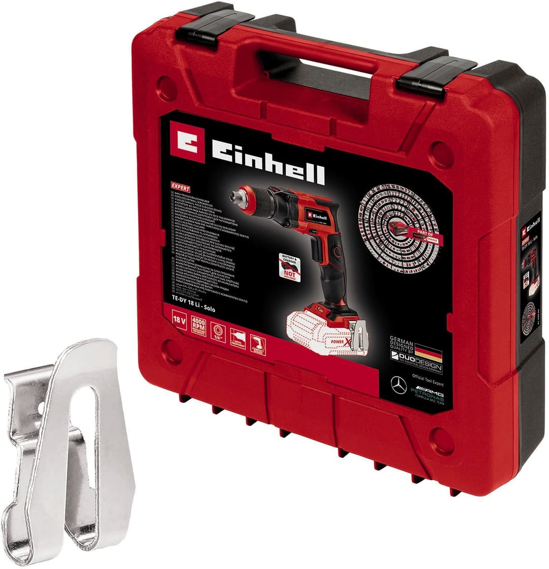 Einhell Akku-Trockenbauschrauber TE-DY 18 Li-Solo | Rot