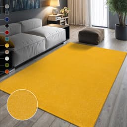 Sanat Teppich UNI | Gelb