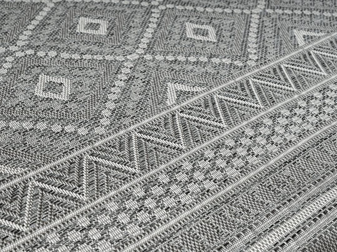 the carpet Teppich Calgary | Grau