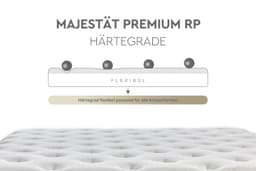 Taschenfederkernmatratze Majestät Premium | Beige