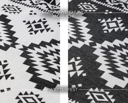 ELLE DECORATION Teppich Dynamic | Schwarz