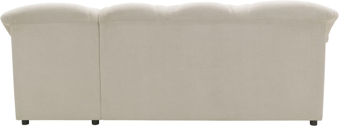 DOMO collection Ecksofa Flores Schlafsofa | Beige