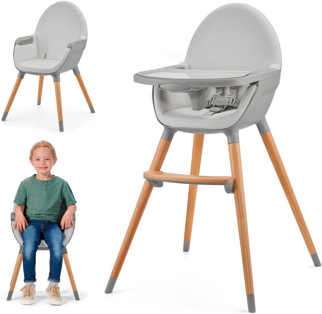 Kinderkraft Hochstuhl FINI 2 | Grau