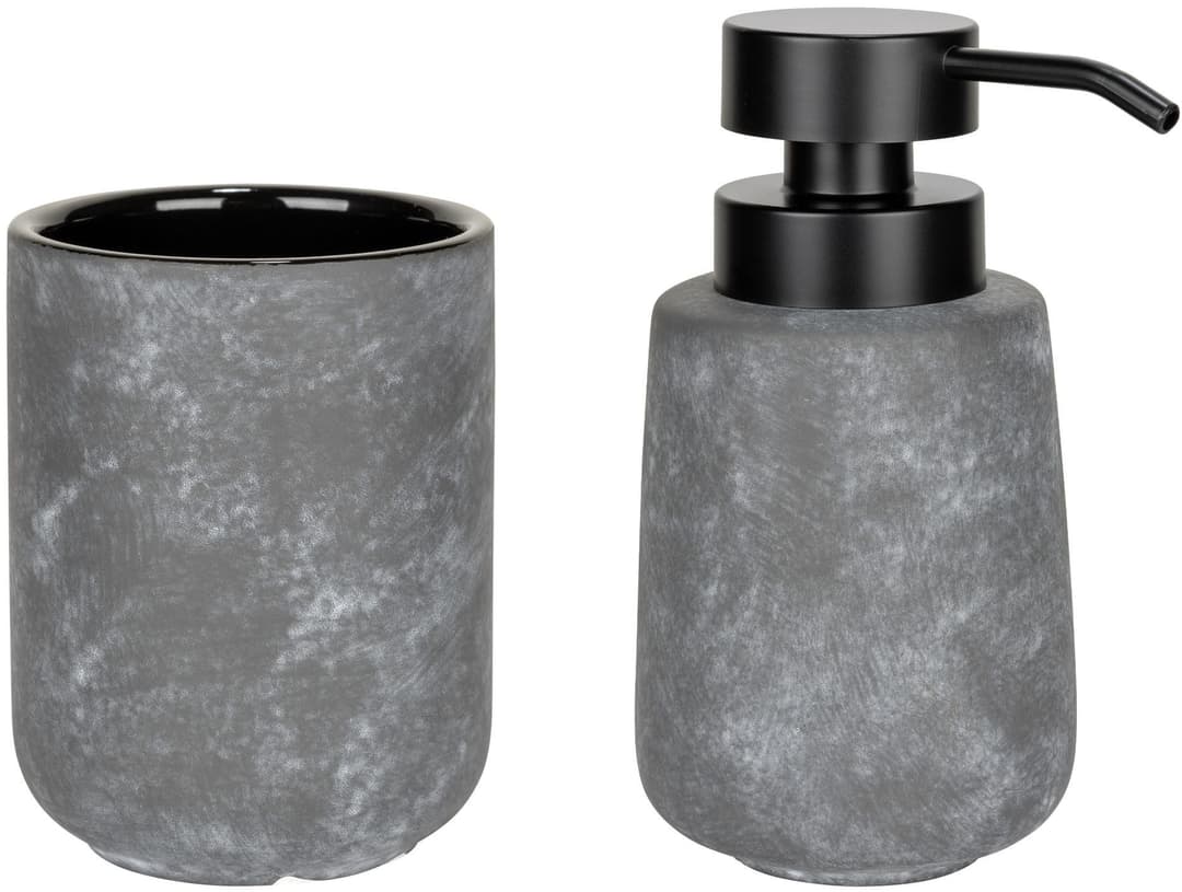 WENKO Badaccessoire-Set Sacile | Grau
