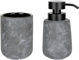 WENKO Badaccessoire-Set Sacile | Grau