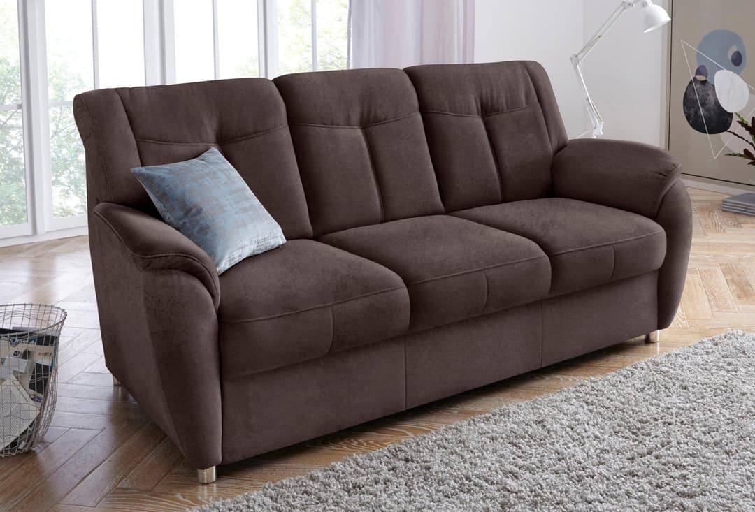 sit&more 3-Sitzer Sonoma | Braun