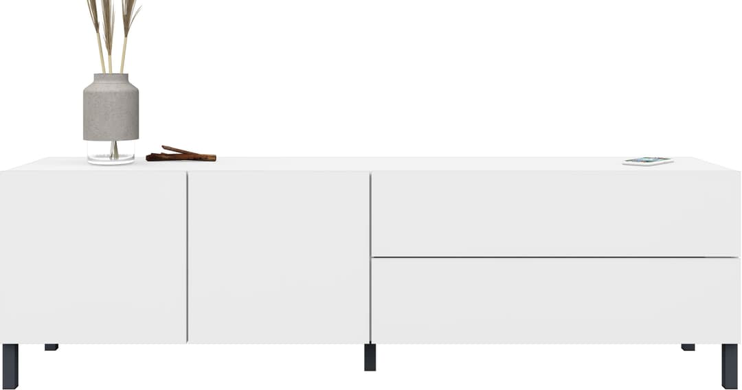 borchardt Möbel Lowboard Sophia | Weiß