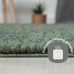 Myflair Möbel & Accessoires Hochflor-Läufer My Shaggy | Grün