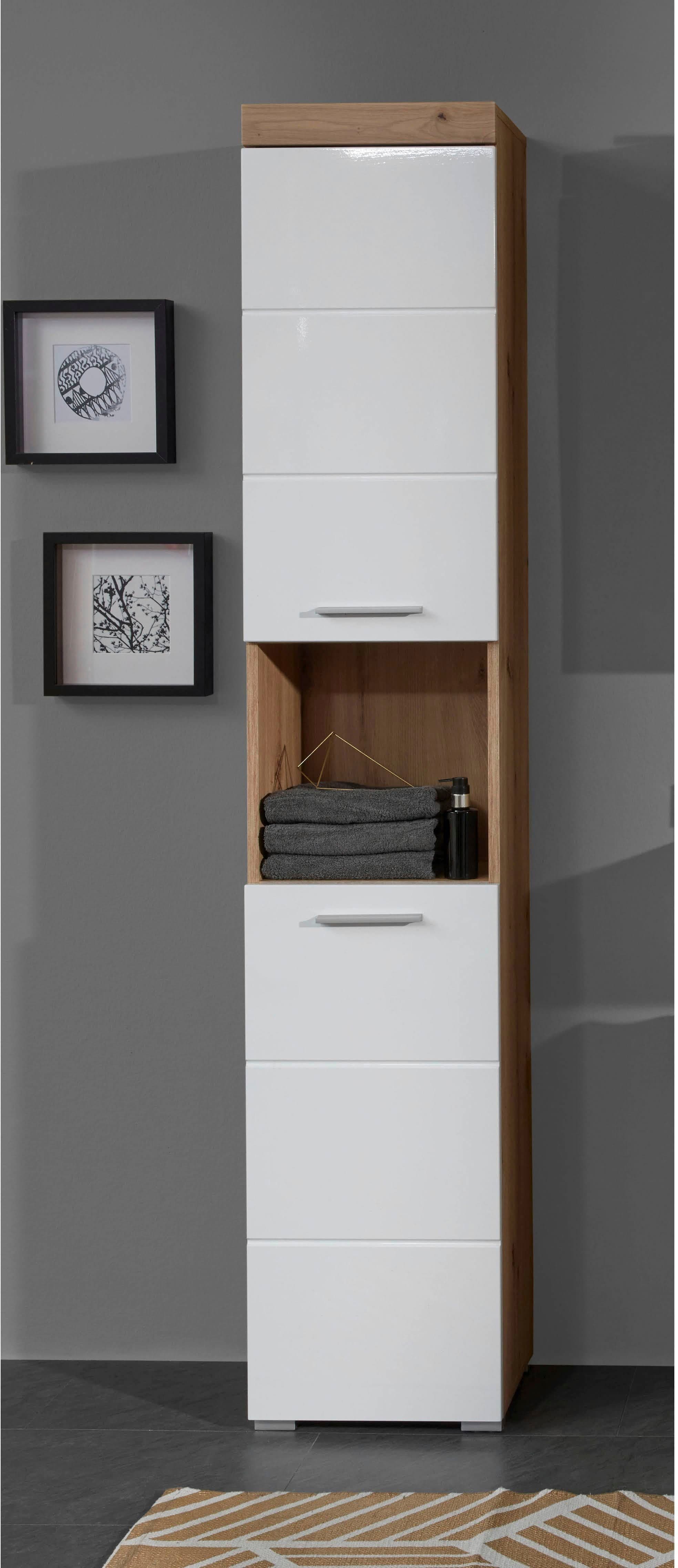 welltime Hochschrank Avena | Holztöne