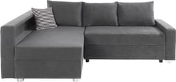 COLLECTION AB Ecksofa Relax L-Form | Grau