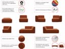 OTTO home Polsterhocker Merid | Beige 3