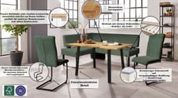 OTTO home Eckbank Oliver | Grün
