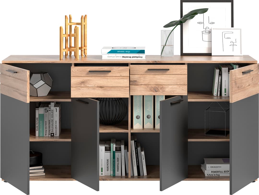 Home affaire Sideboard Riga | Holztöne
