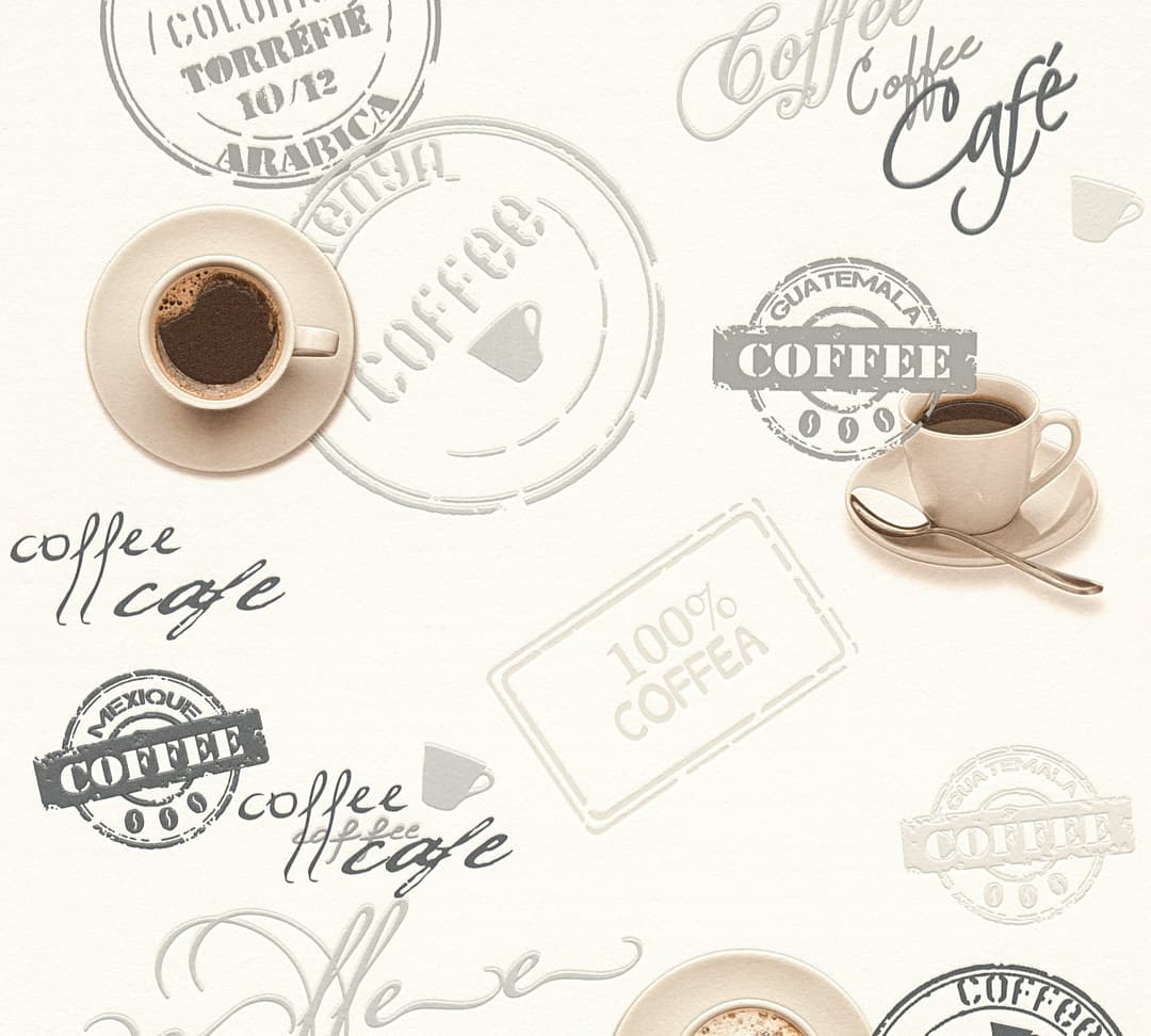A.S. Création Schaumtapete Il Decoro Kaffee | Mehrfarbig