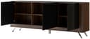 Home affaire Sideboard Kasai | Schwarz 4