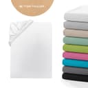 TOM TAILOR HOME Jersey Spannbettlaken | Weiß