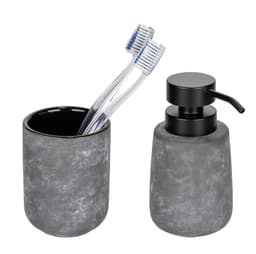 WENKO Badaccessoire-Set Sacile | Grau