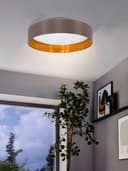 EGLO LED Deckenleuchte Maserlo | Braun 2