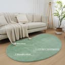OTTO home Teppich Cali Bean | Grün 4