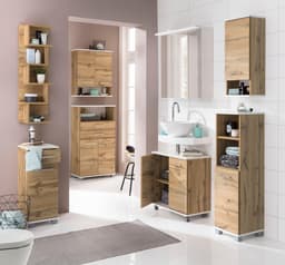 welltime Seitenschrank Emmi | Holztöne