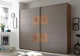 Schlafkontor Schwebetürenschrank Capri | Holztöne