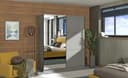 INOSIGN Schwebetürenschrank Sierra | Grau