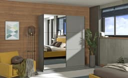 INOSIGN Schwebetürenschrank Sierra | Grau