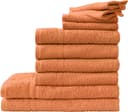 Dyckhoff Handtuch Set Kristall | Terrakotta