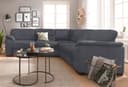 sit&more Ecksofa Montego L-Form | Grau 2