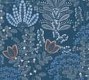 living walls Vliestapete Famous Garden | Blau 4