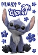 Komar Wandtattoo Disney Lilo and Stitch Live Action Ohana | Blau 2