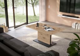 Mäusbacher Lift Couchtisch | Holztöne