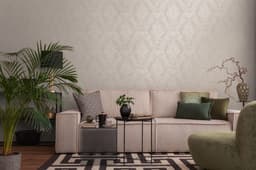 A.S. Création Pure Elegance Vliestapete | Beige
