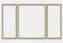 Schipper Bilderrahmen Malen nach Zahlen, Triptychon 80x50 cm, | Gold 2