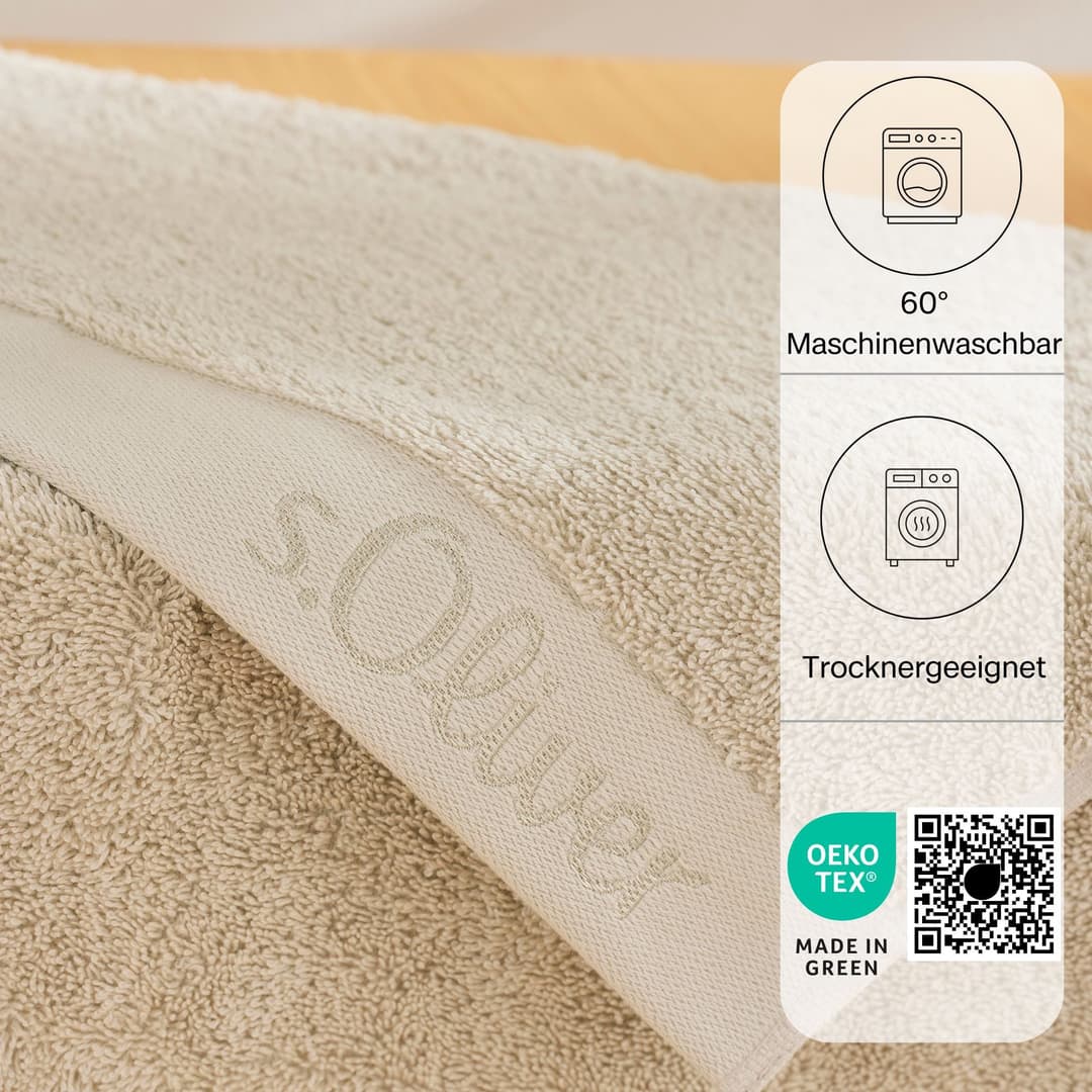 s.Oliver Handtuch Set | Beige