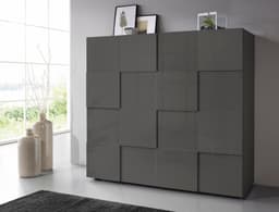 Home affaire Highboard Dama | Schwarz