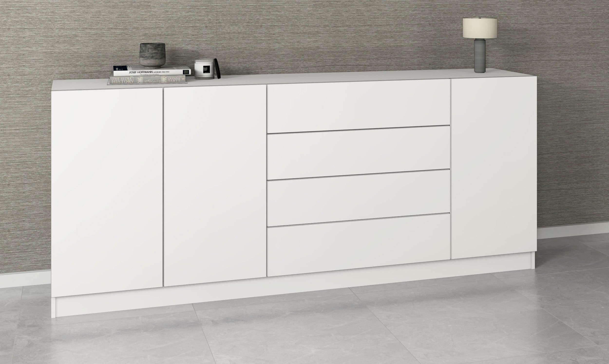borchardt Möbel Sideboard Vaasa | Weiß