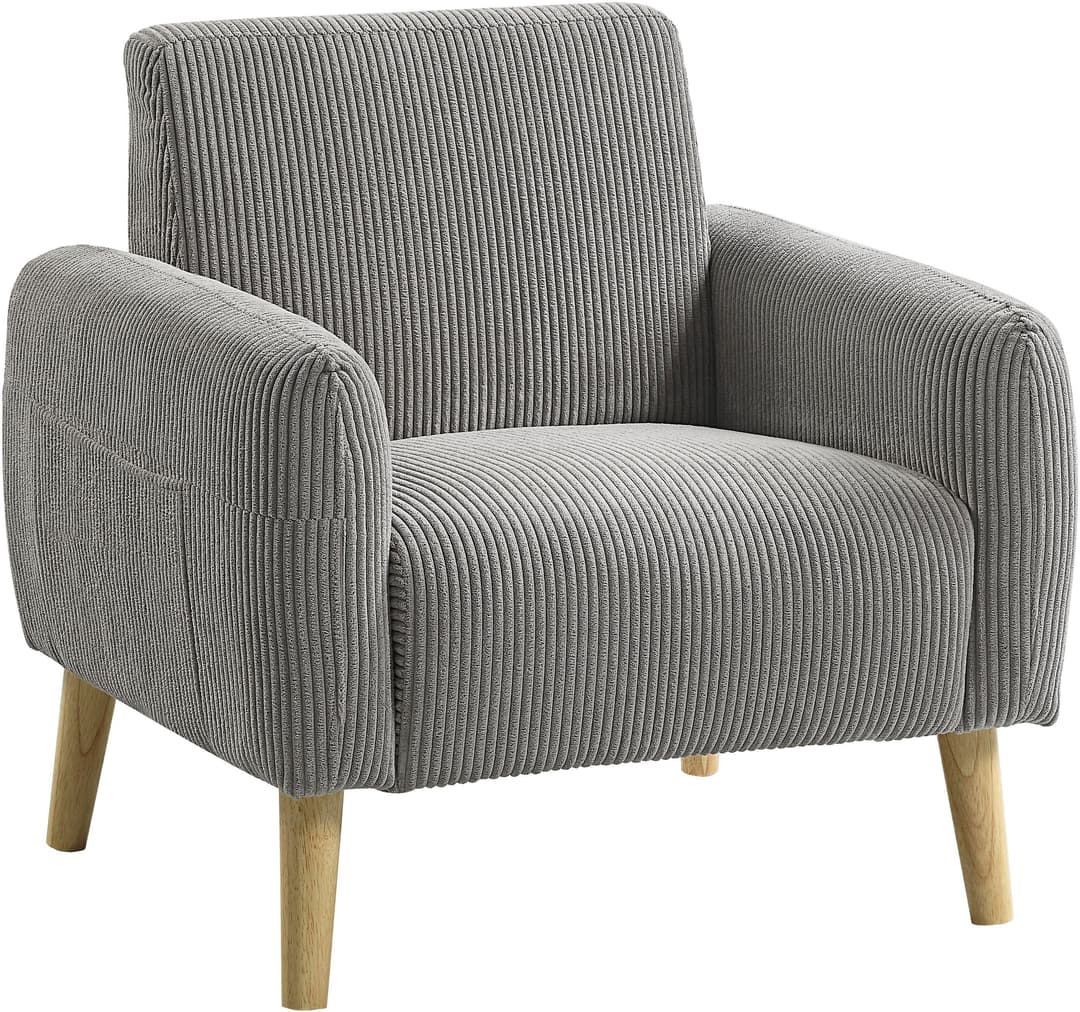 ATLANTIC home collection Sessel Moby | Grau