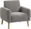 ATLANTIC home collection Sessel Moby | Grau 2