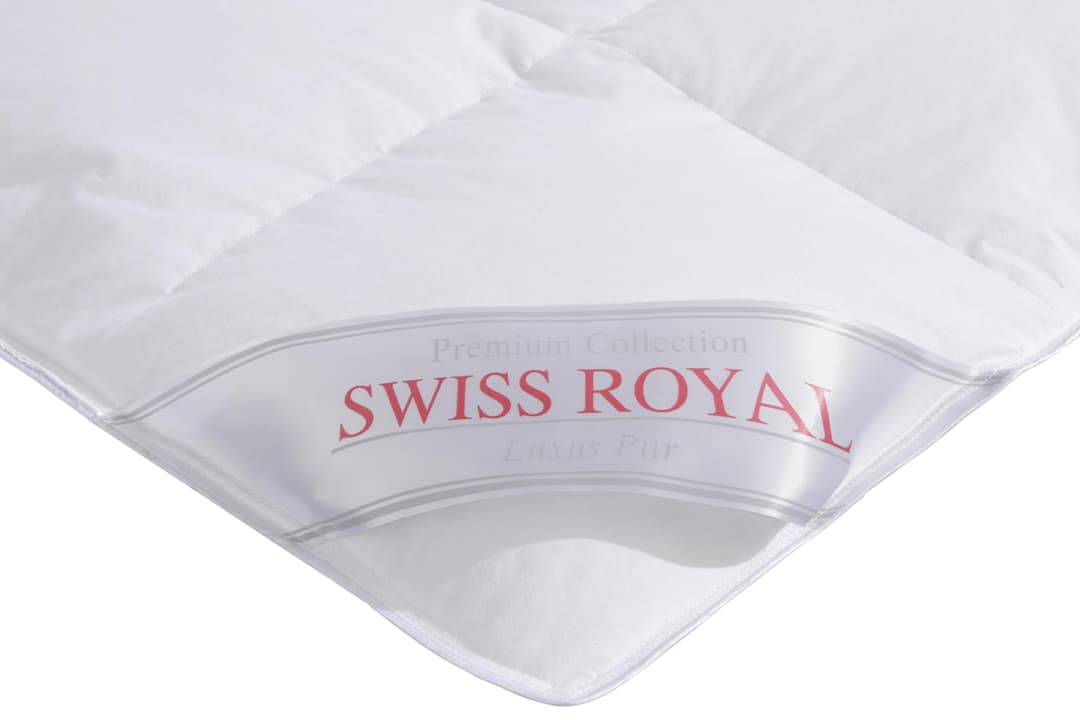 Haeussling Daunenbettdecke Swiss Royal | Weiß