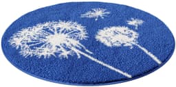 Grund Badematte Pusteblume | Blau