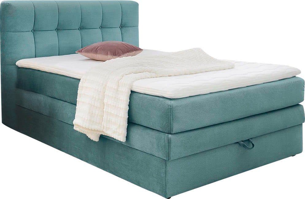 Jockenhöfer Gruppe Boxspringbett Amy | Türkis