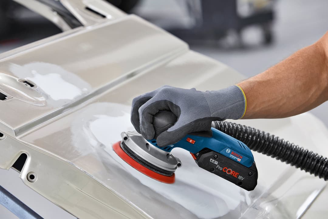 Bosch Professional GEX 18V-125 Professional | Blau