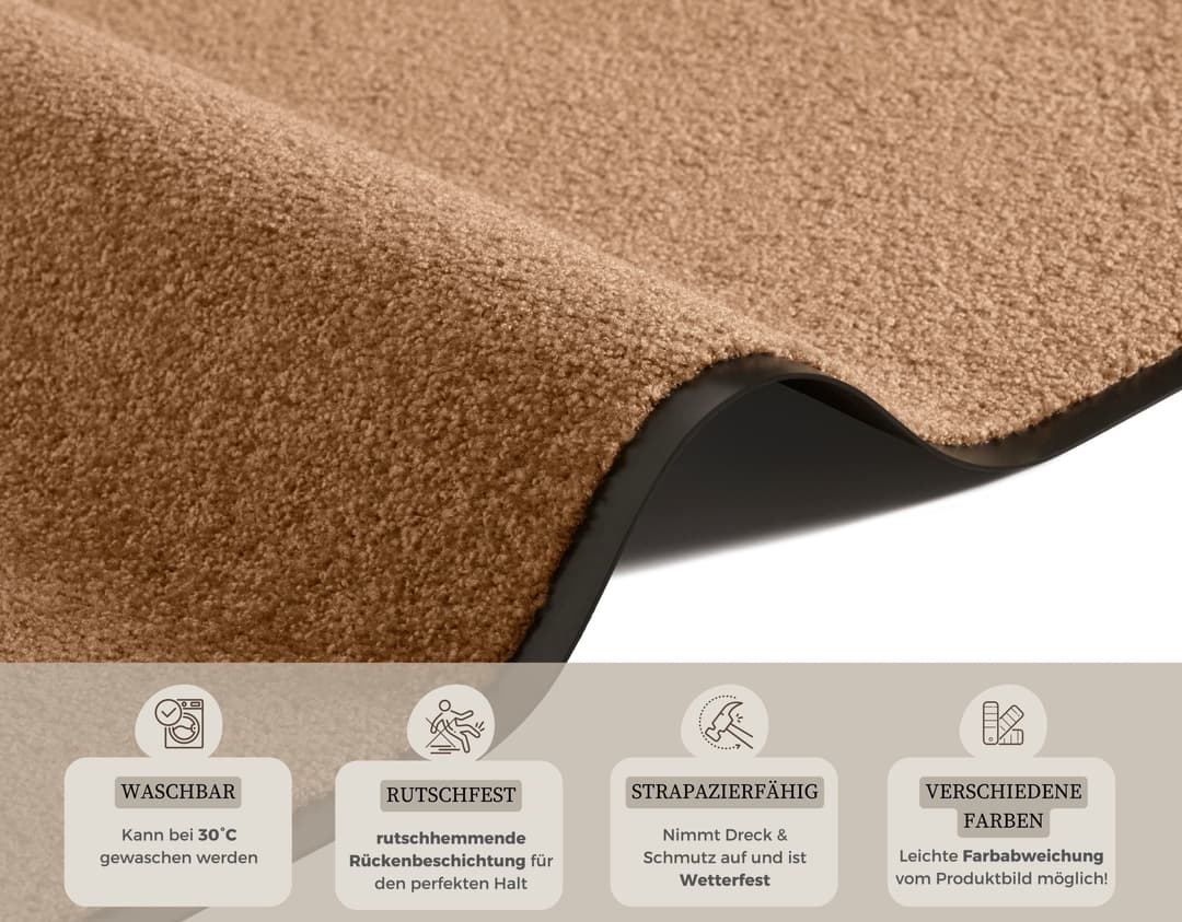 HANSE Home Fußmatte Wash & Clean | Beige