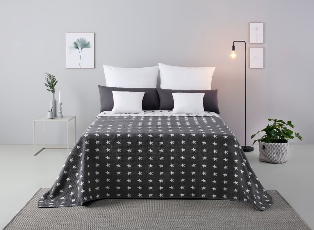 OTTO home Tagesdecke Yolanda | Grau