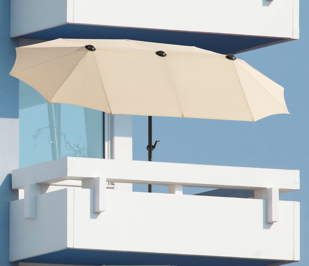 Schneider Schirme Balkonschirm Salerno | Beige